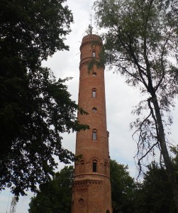 Wieża widokowa na Górze Chełmskiej, jedna z atrakcji Koszalina