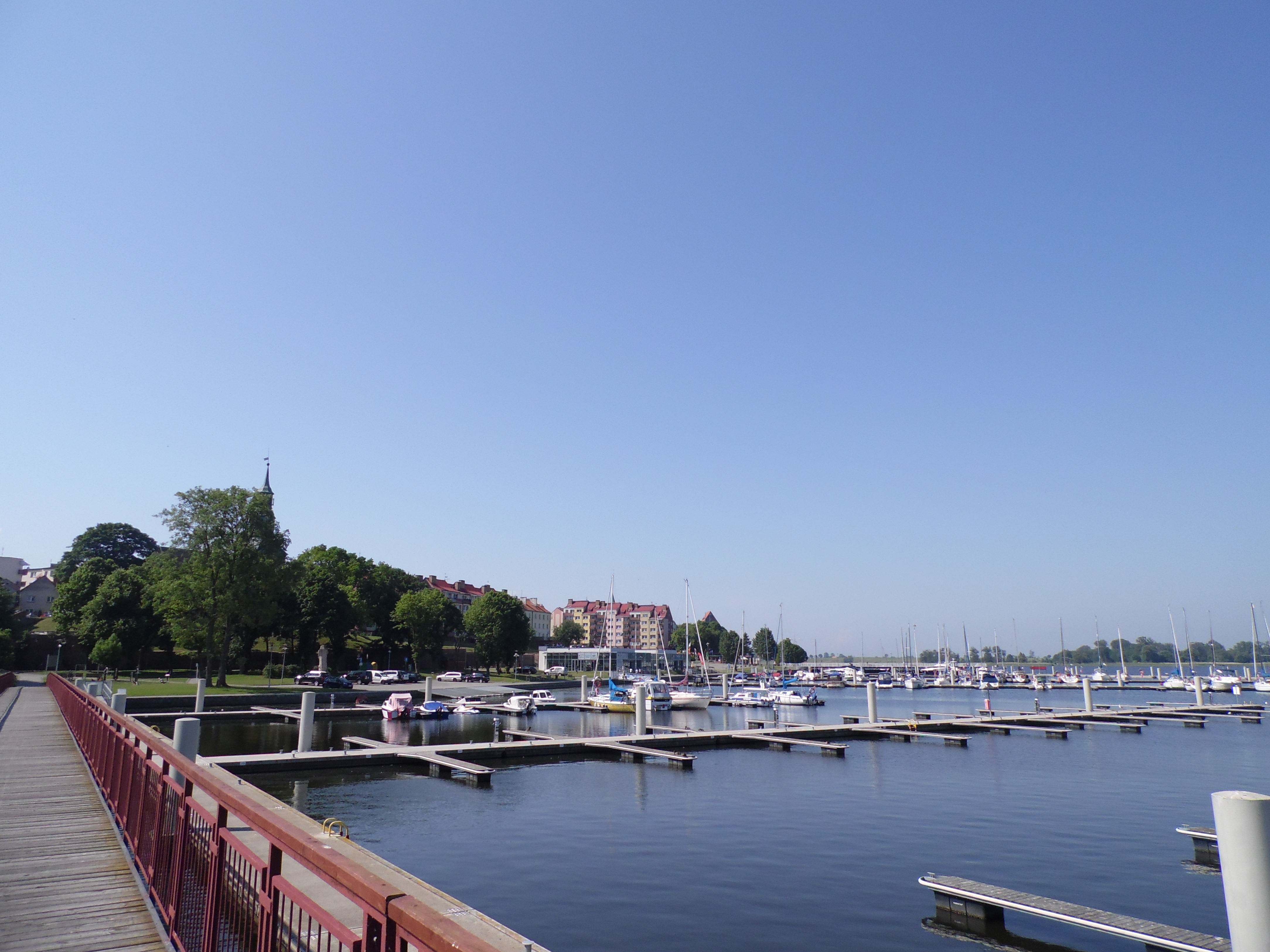 Kamień Pomorski - atrakcje: marina