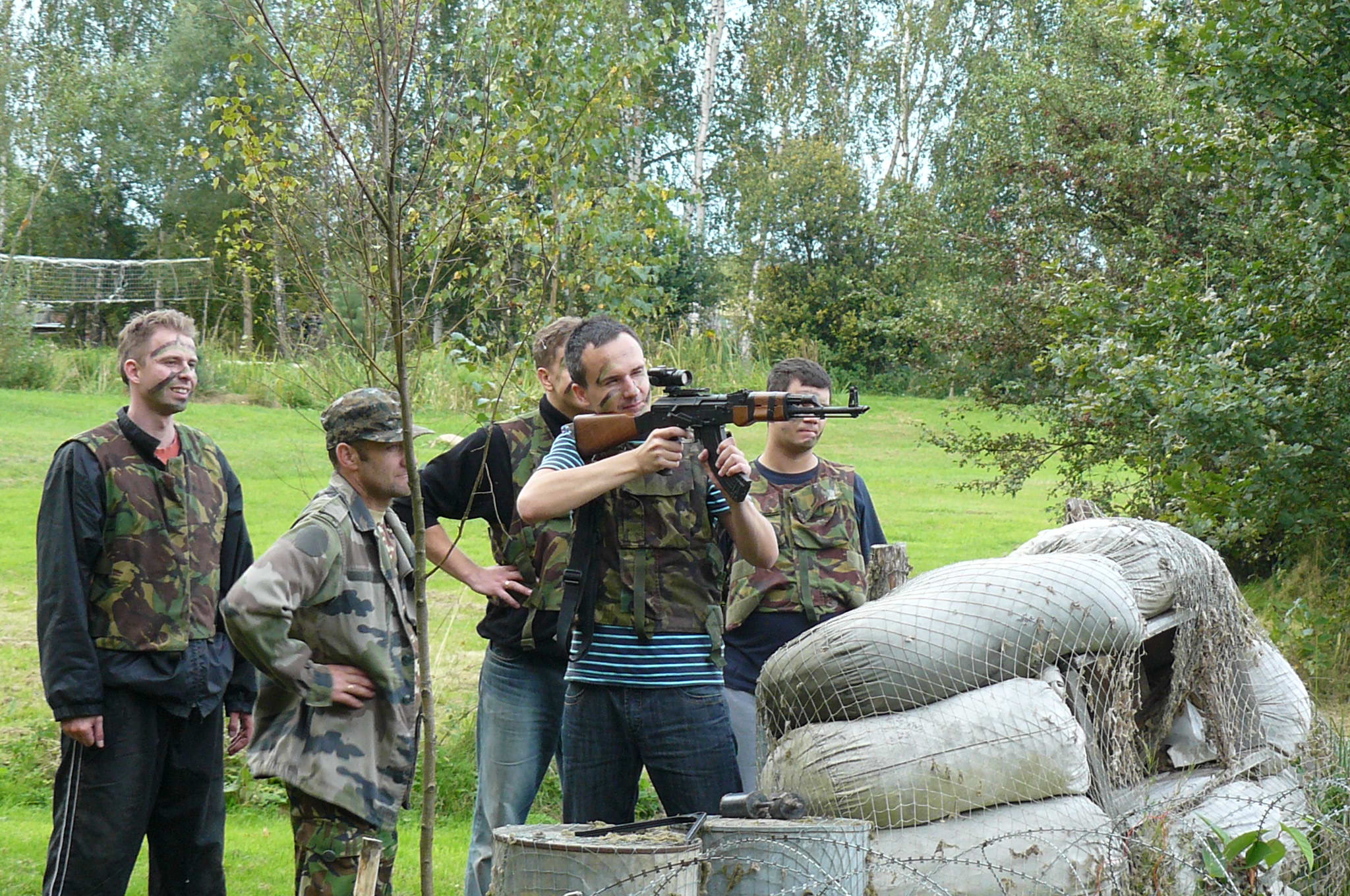 Trzebiatów - atrakcje: Park Rozrywki Poligon