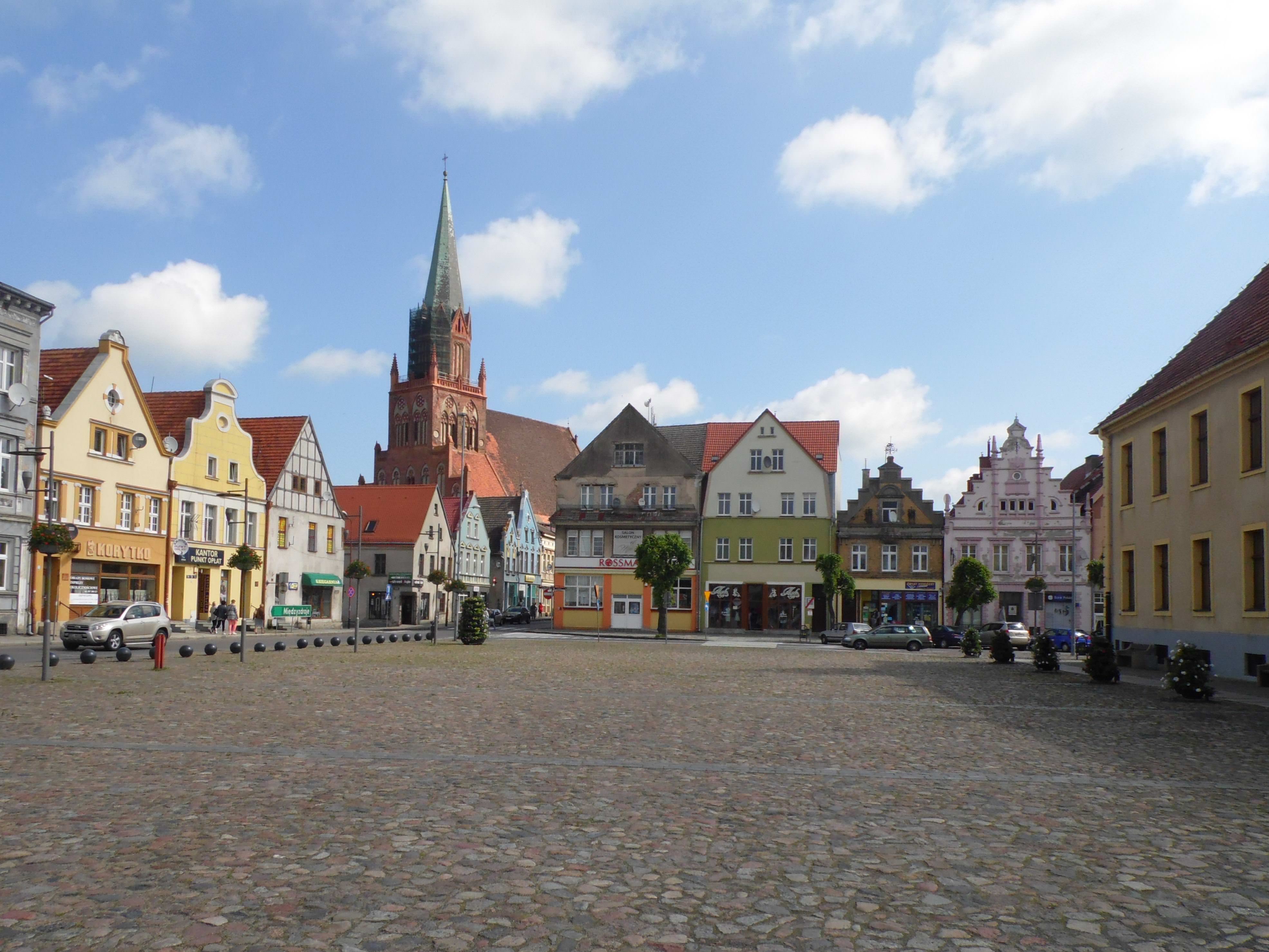 Rynek w Trzebiatowie