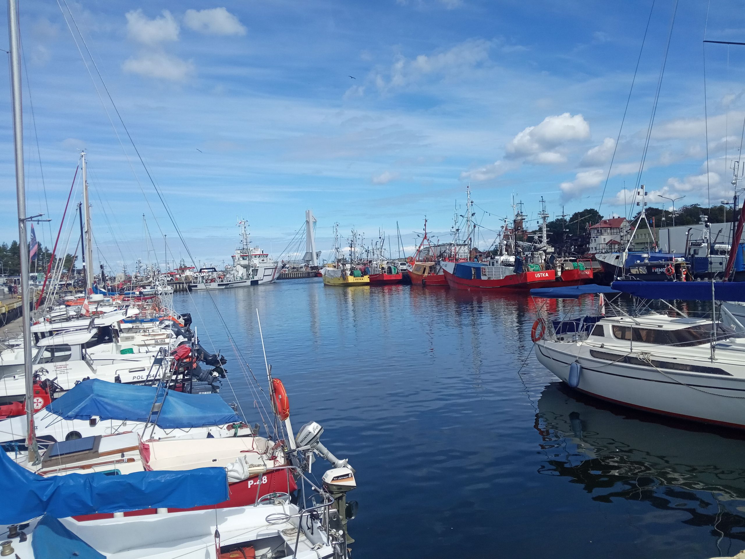 Ustka - atrakcje: port rybacki