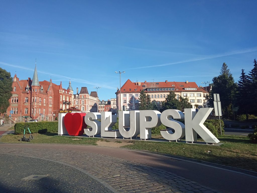 Napis Słupsk