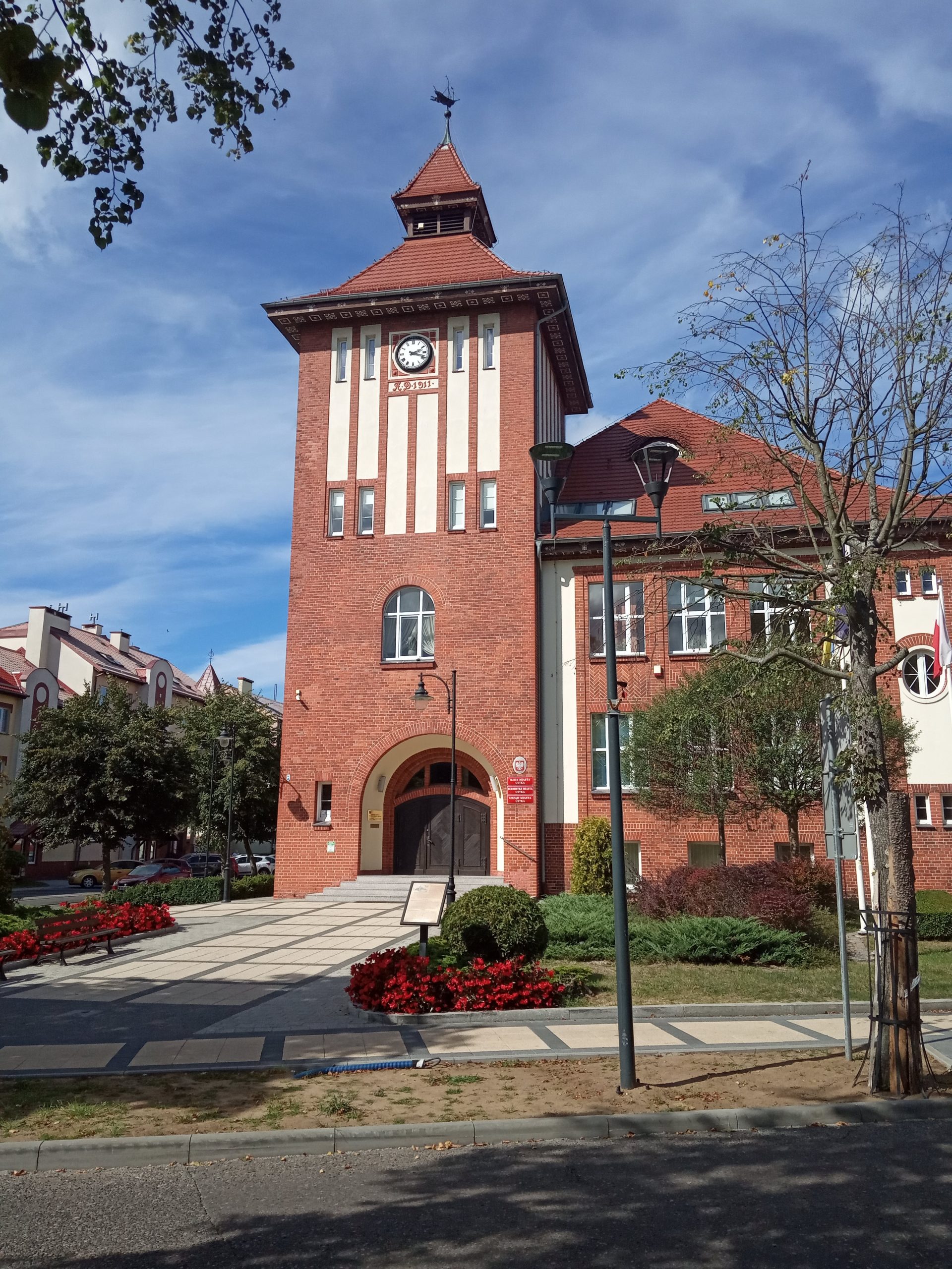 Ratusz w Ustce, jeden z zabytków miasta